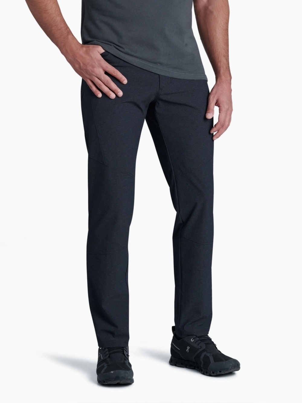 KUHL Men’s Deceptr Pants Dark Gray Size 42x32 Outdoor Hiking Gorpcore Camping